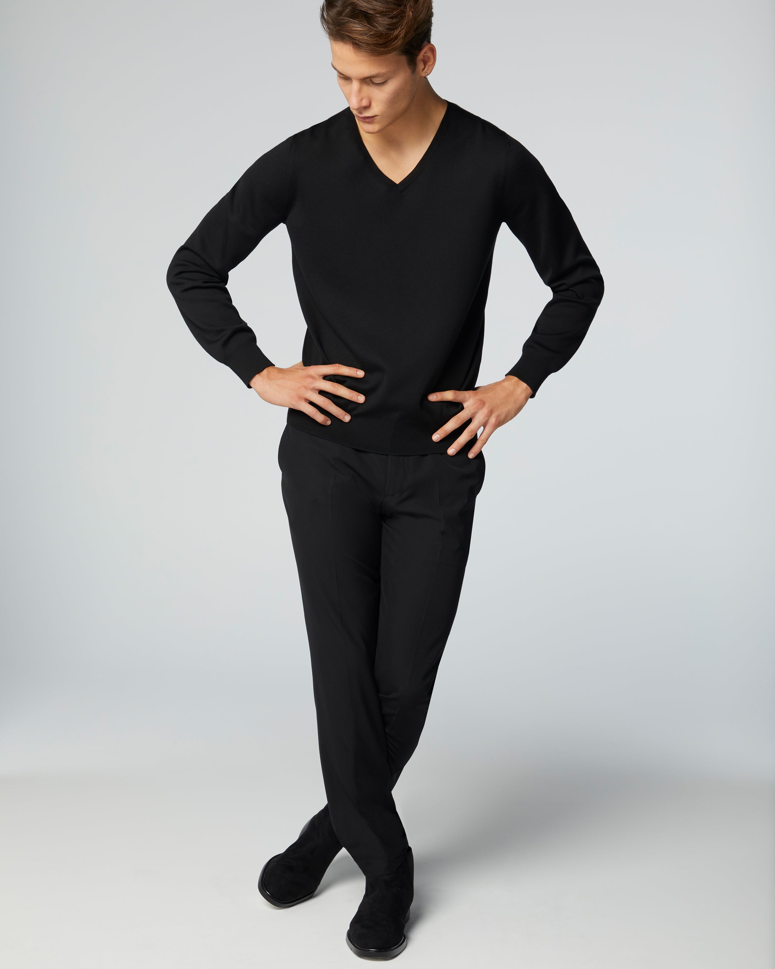 【どんぐまさん専用】Rochas Homme - V-neck Sweater どんぐまさん専用】Rochas Homme - V-neck Sweater - メルカリ